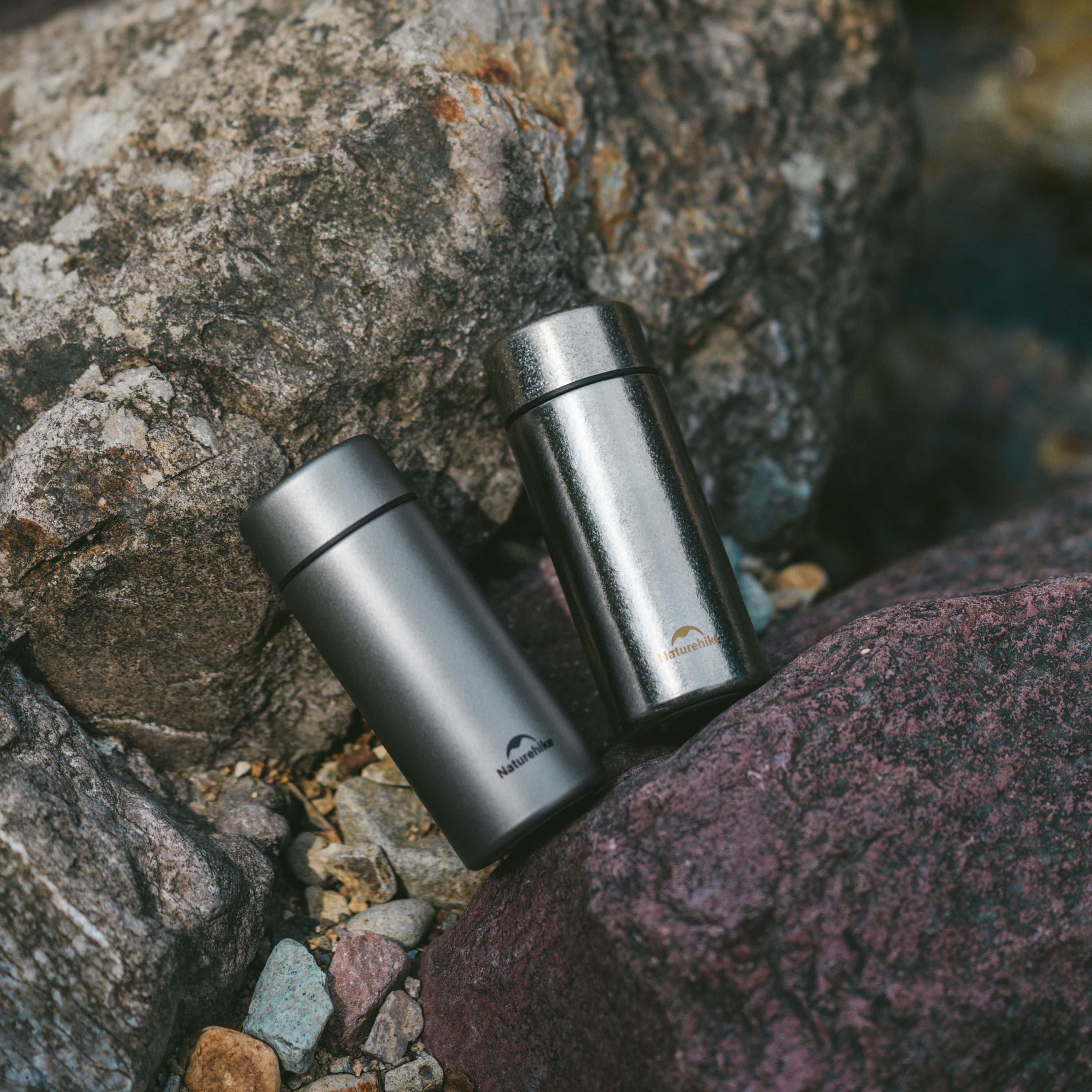 Naturehike cestovný titánový hrnček - 128g